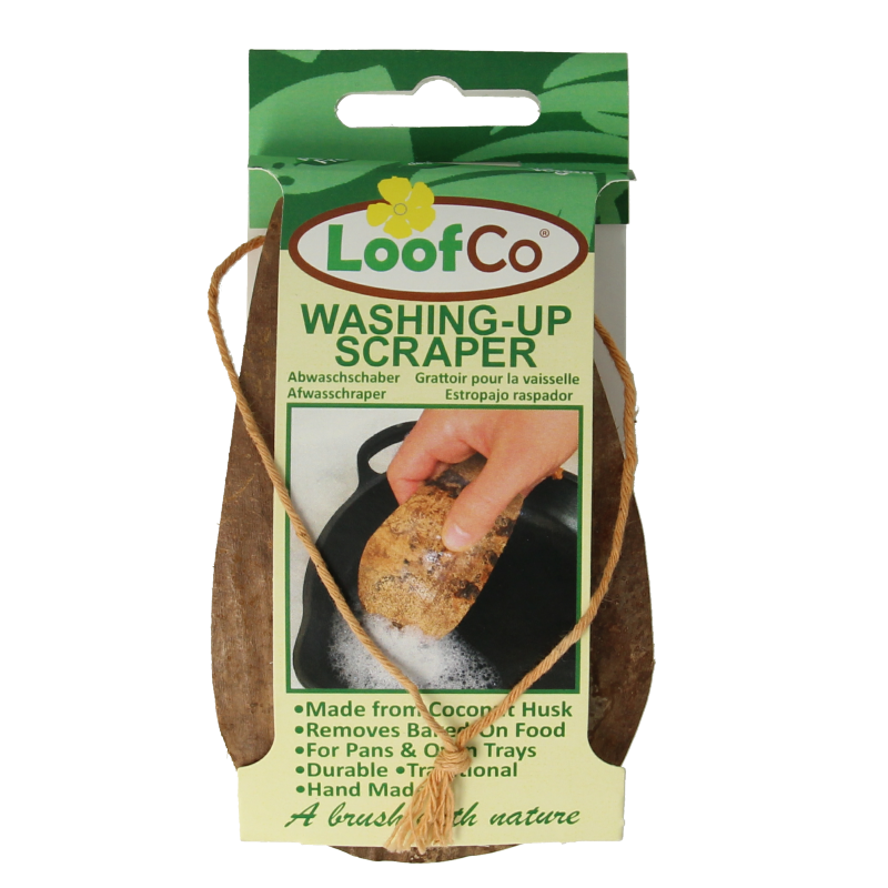 Loofco Afwasschraper uit kokos bio 1 Stuks