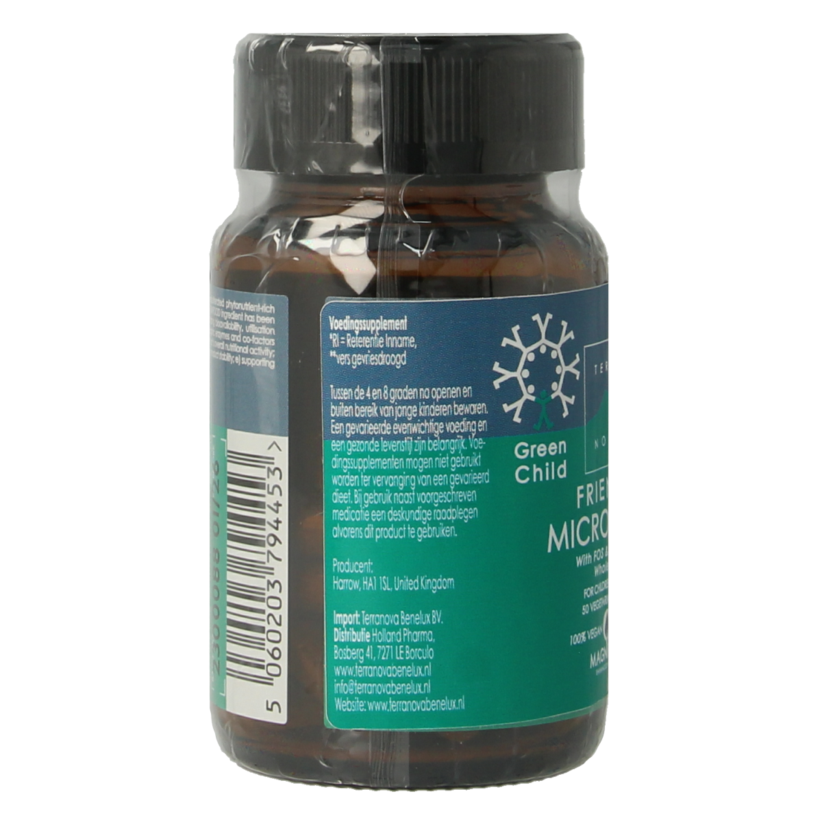 Terranova Green child friendly microflora 50.00 Vegetarische capsules