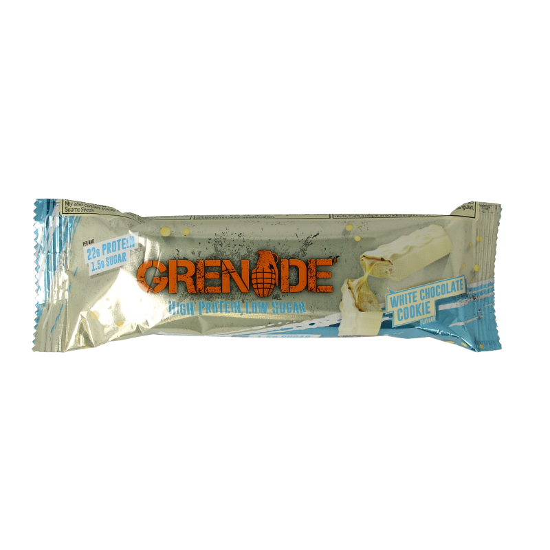 Grenade High protein bar white chocolate cookie 60 Gram