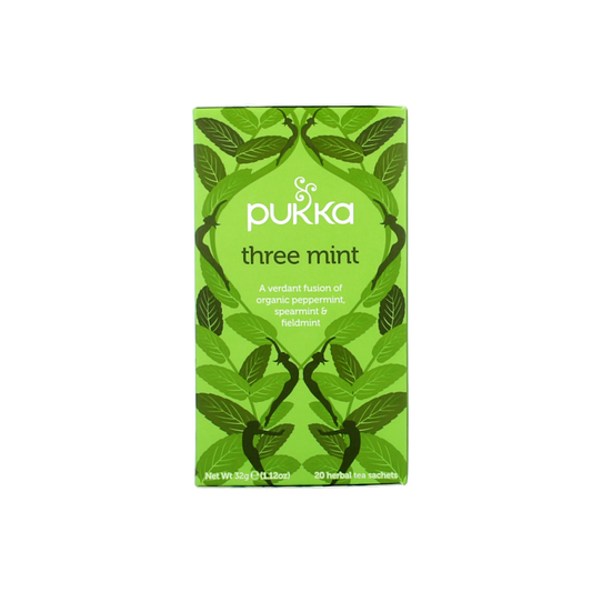 Pukka Three mint bio 20 Zakjes