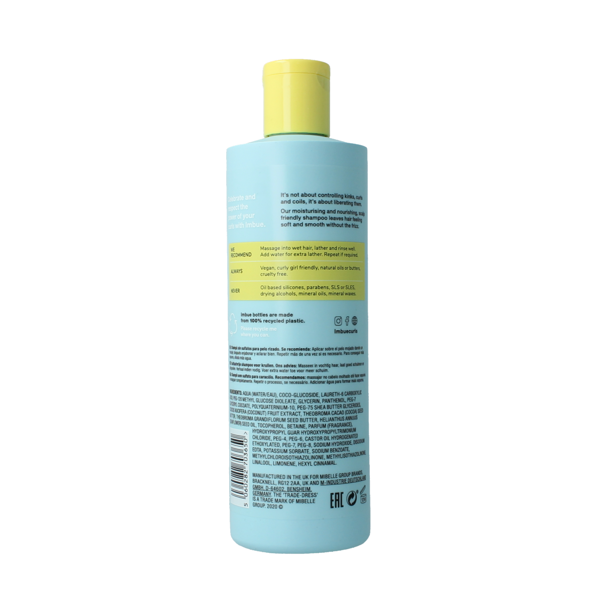 Imbue Curl liberating shampoo sulphur free 400.00 Milliliter