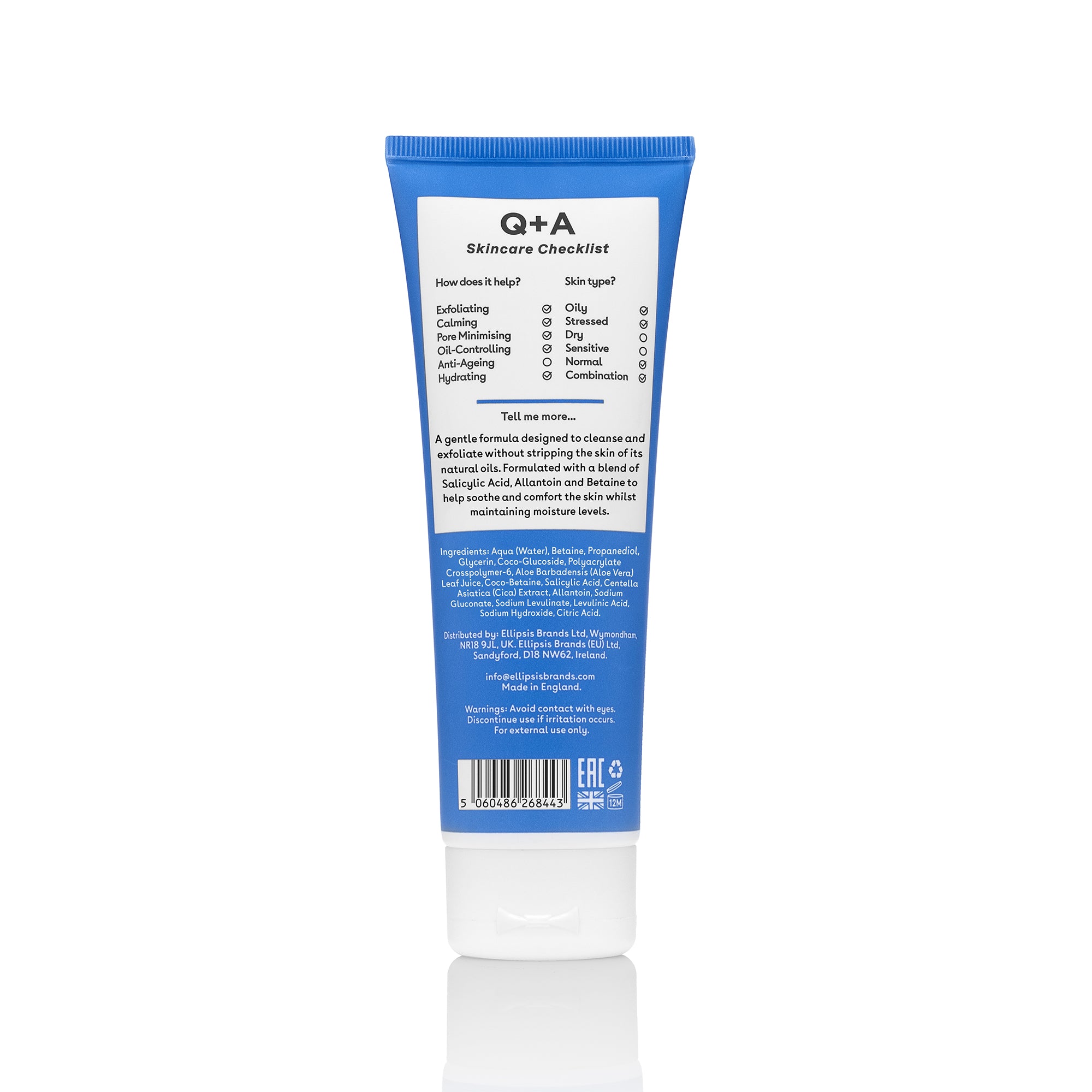 Q+A Salicylic Acid Cleanser 125.00 Milliliter