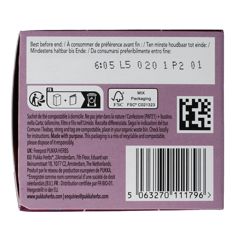 Pukka Night time berry bio 20 Zakjes