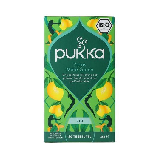 Pukka Citrus Yerba Green bio 20.00 Zakjes