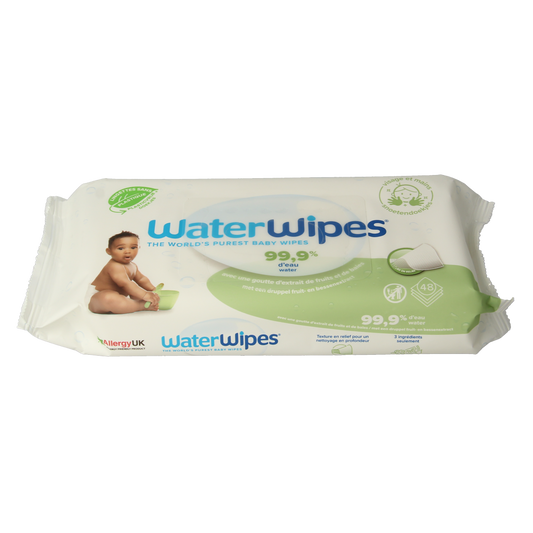 Waterwipes Snoetendoekjes 48.00 Stuks