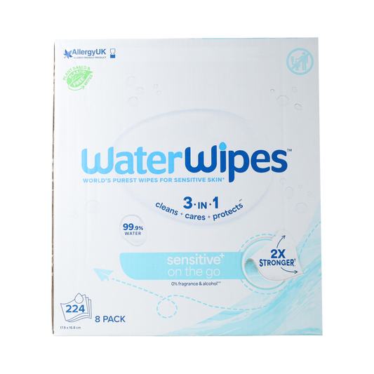 Waterwipes Waterwipes On The Go 8 x 28st  8.00 Stuks