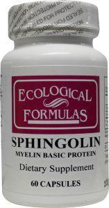 Ecological Form Sphingoline multivitamin capsules, 60 count, dietary supplement for health and wellness.