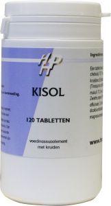 Holisan Kisol 120 herbal tablets, natural herbal supplement in a blister pack, designed for health and wellness.
