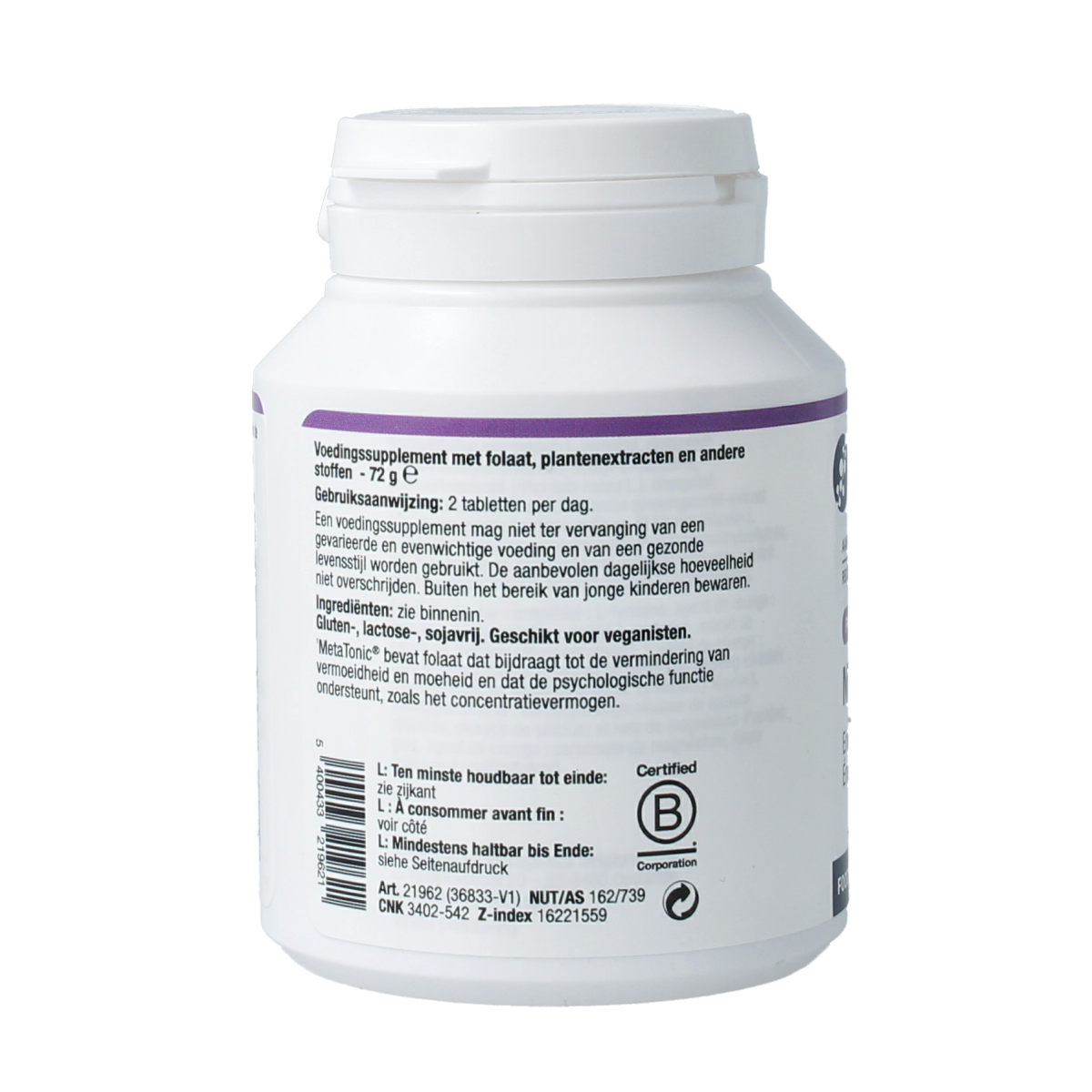 Metagenics Metatonic 60.00 Tabletten