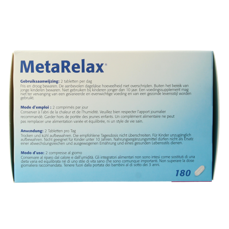 Metagenics Metarelax 180 Tabletten