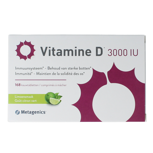 Metagenics Vitamine D 3000IU 168.00 Tabletten