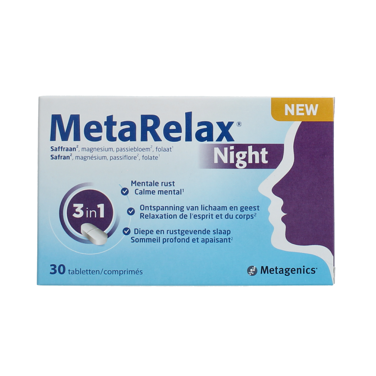 Metagenics Metarelax night 30.00 Tabletten