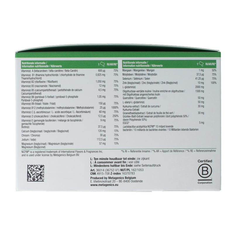 Metagenics Nutrimonium original noa nfd 28.00 Zakjes