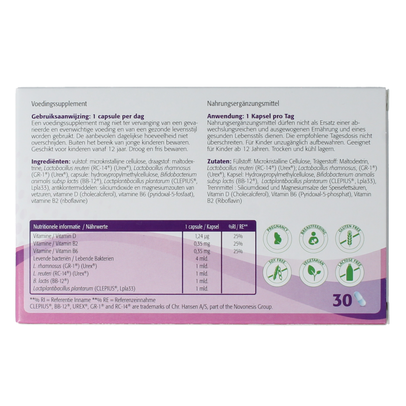 Metagenics Bactiol women 30 Capsules