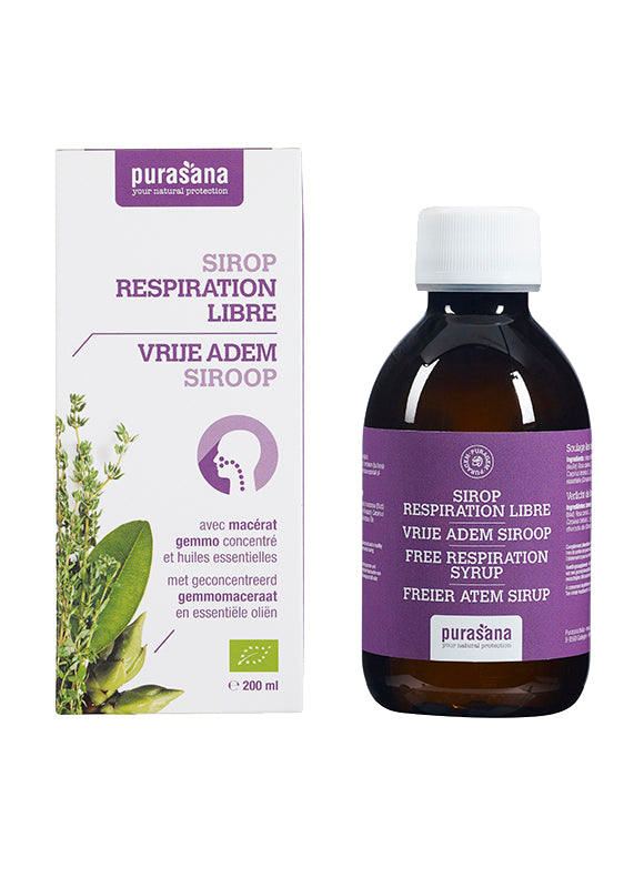 Purasana Puragem vrije adem siroop bio 200.00 Milliliter