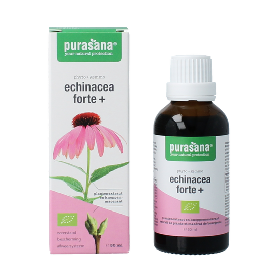 Purasana Echinacea forte + vegan bio  50.00 Milliliter