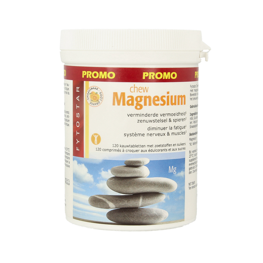 Fytostar Magnesium chew kauwtabletten 120.00 Kauwtabletten