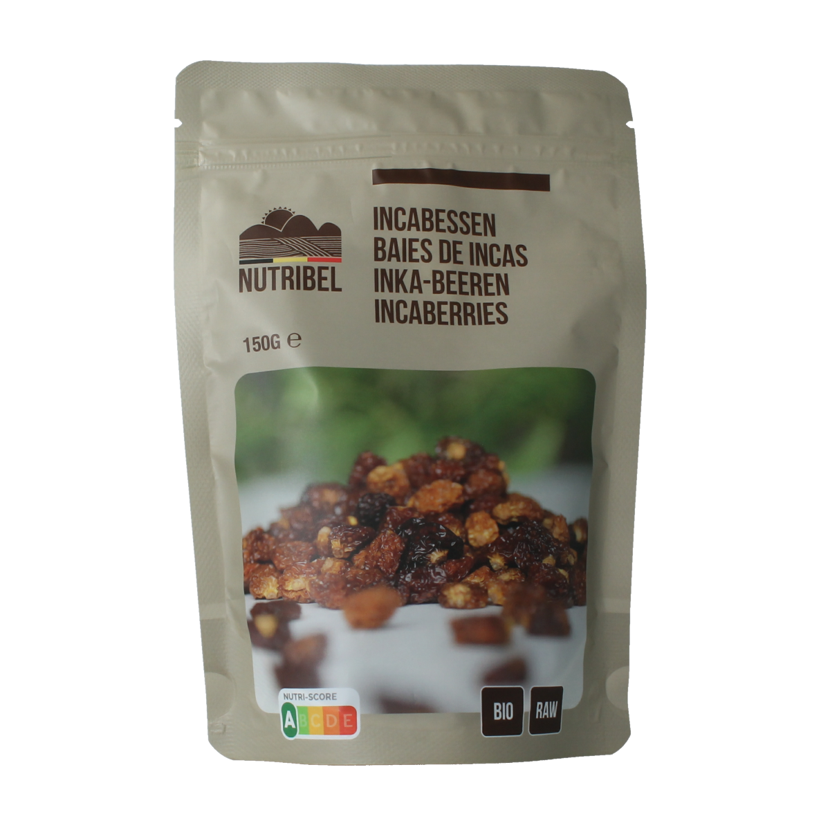 Nutribel Inca bessen raw bio 150.00 Gram