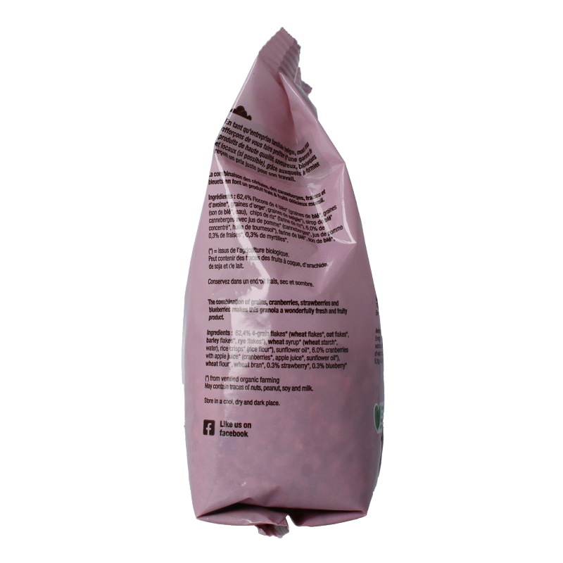 Nutribel Granola bosvruchten bio 300 Gram