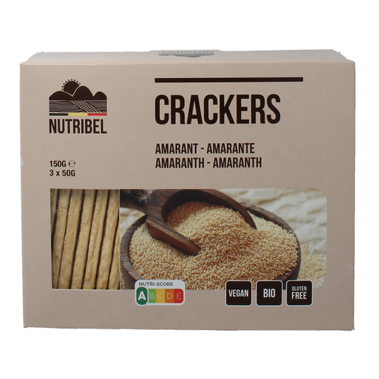 Nutribel Crackers amarant bio 150.00 Gram