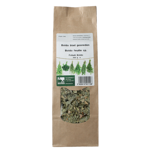 Marma Boldo blad gesneden 100 Gram