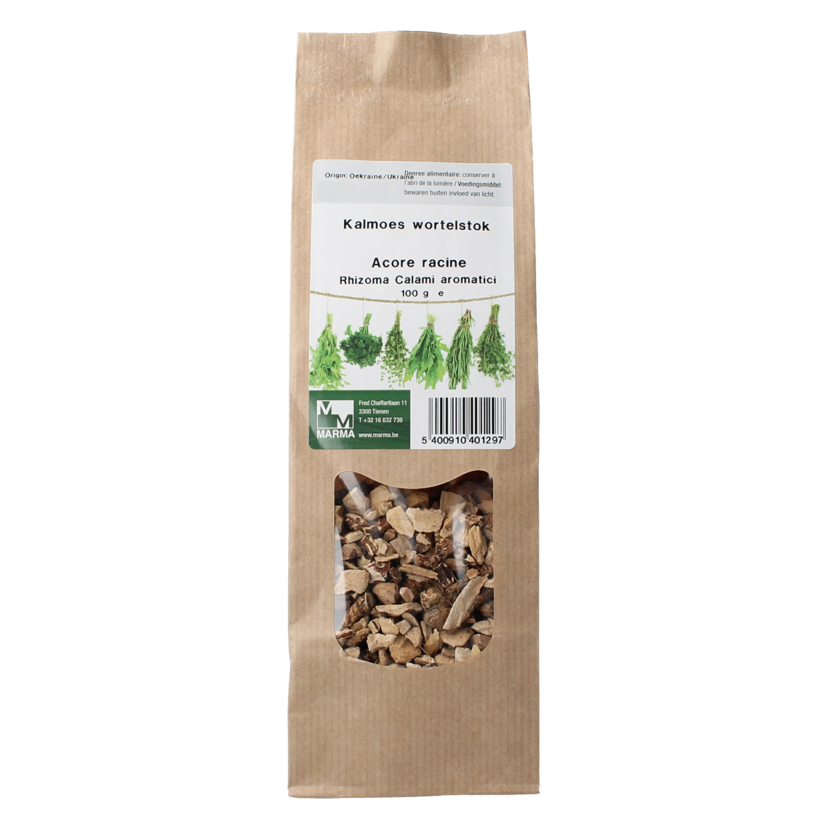 Marma Kalmoes wortelstok 100.00 Gram