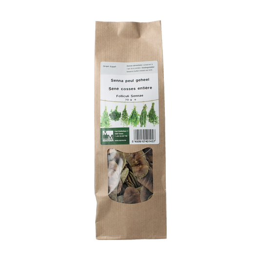 Marma Sennapeul kruiden- en zoutmengsel, 70g, in een heldere verpakking, ideaal voor kruiden- en maaltijdmixen.