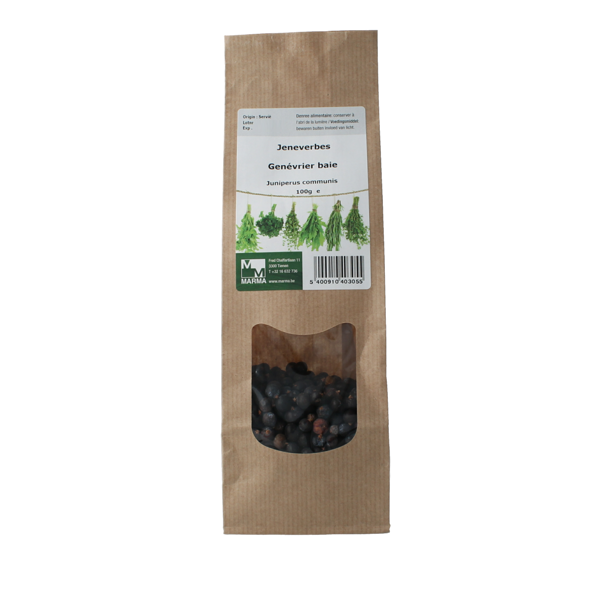 Marma Jeneverbes 100.00 Gram