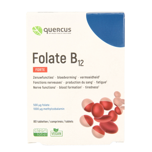 Quercus Folate B12 80.00 Tabletten