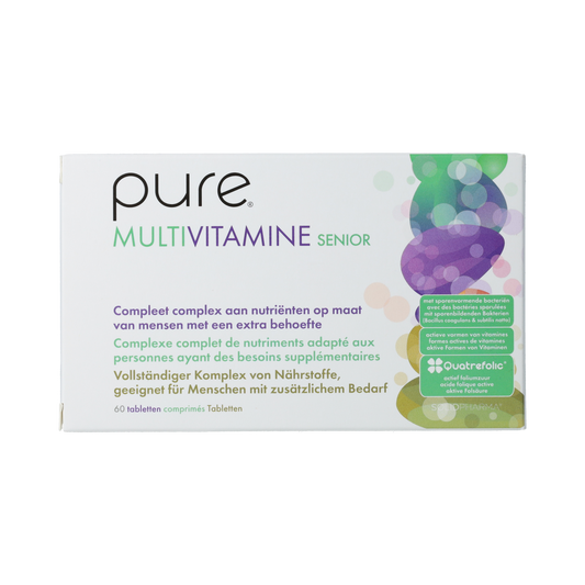 Pure Multi vitamine senior  60.00 Tabletten