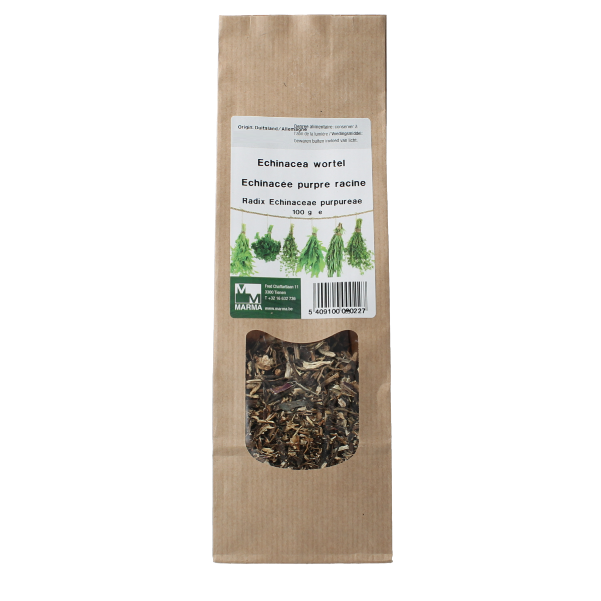 Marma Echinacea wortel 100.00 Gram