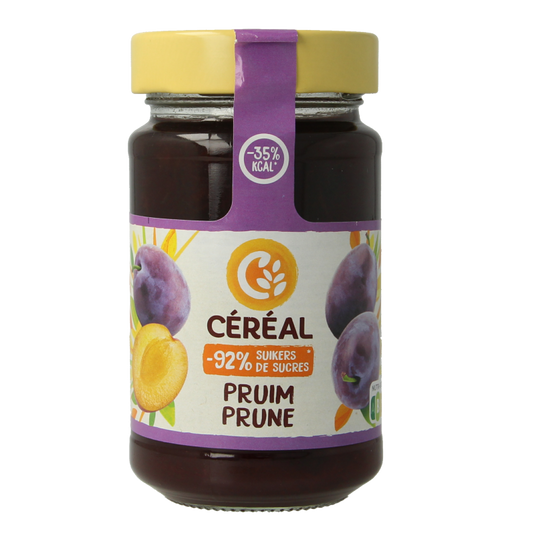Cereal Fruit pruimen suikervrij, 270g, natural dried plum spread on bread, Cereal brand, no added sugar, healthy breakfast topping