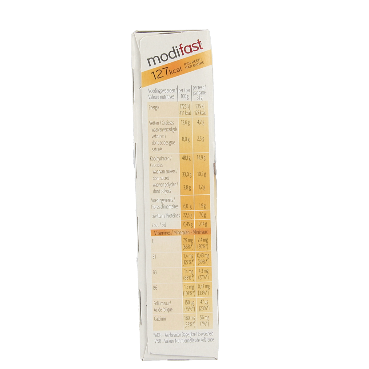 Modifast Proteine shape bar dark and white chocolate 6x31g 1.00 Stuks