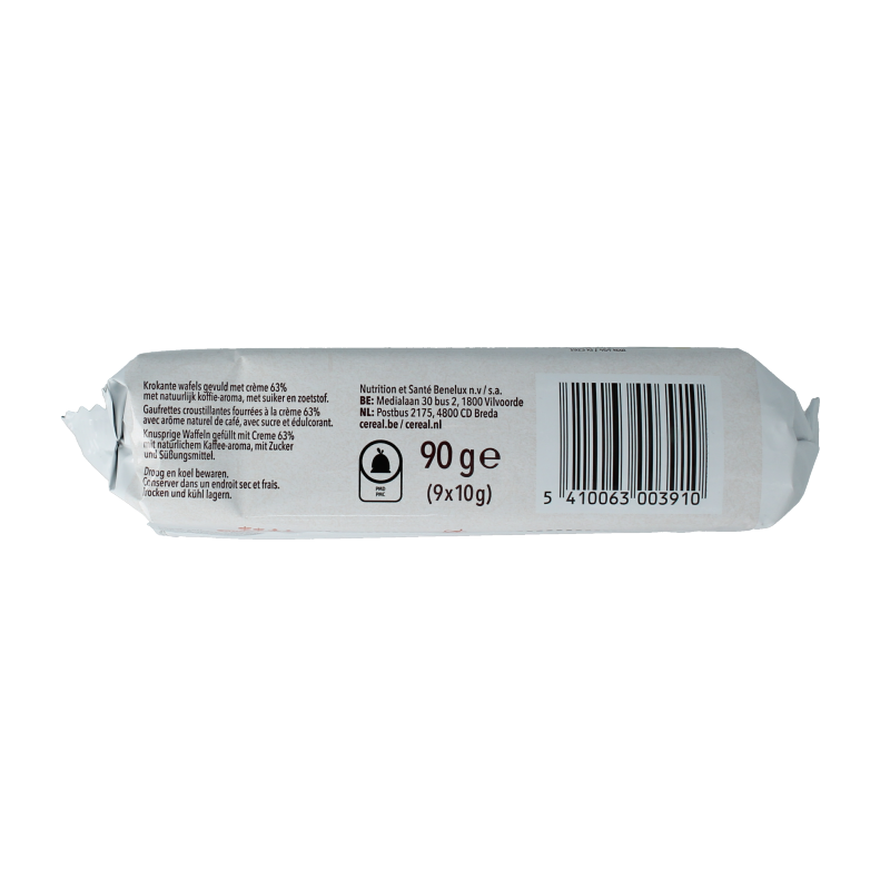 Cereal Koffiewafels minder suiker maltitol 90 Gram