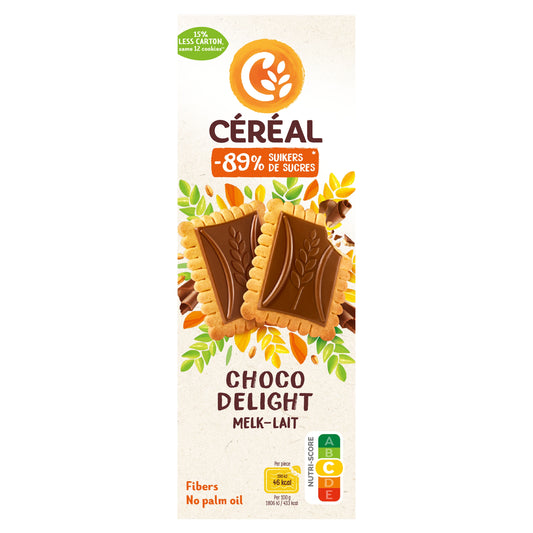 Cereal Choco delight melkchocolade minder suikers 126.00 Gram