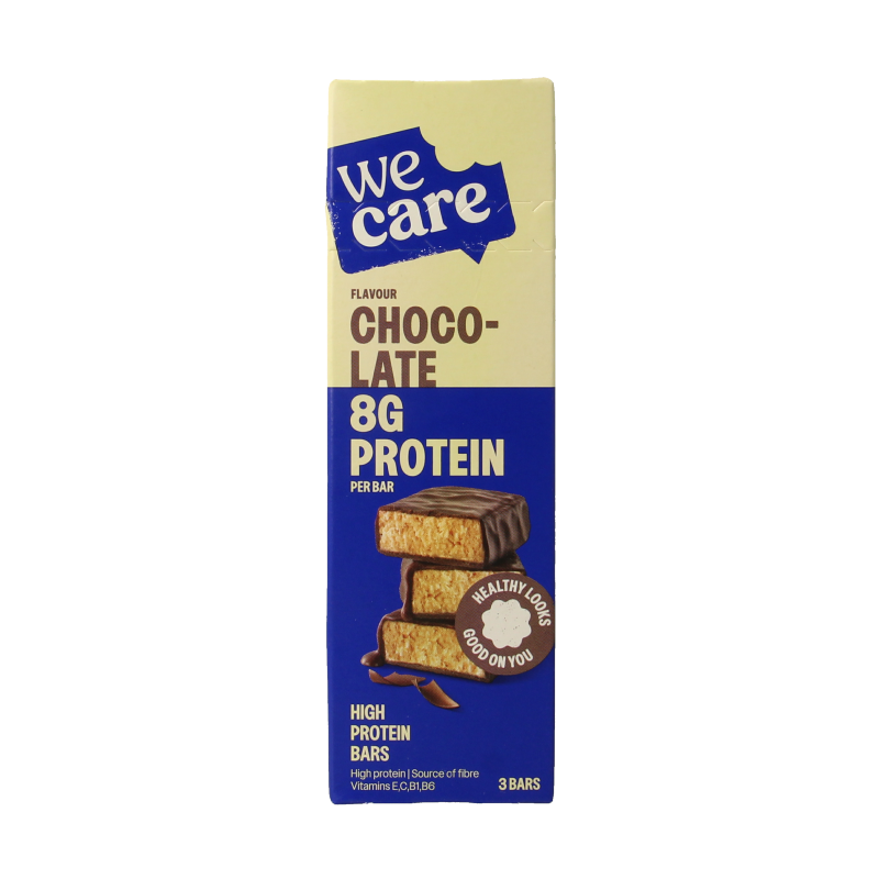 WeCare High protein bars chocolate 81 Gram