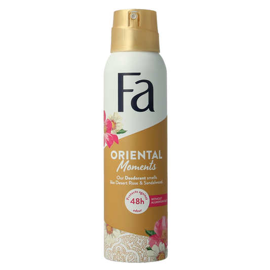 FA Deodorant spray oriental moments 150.00 Milliliter