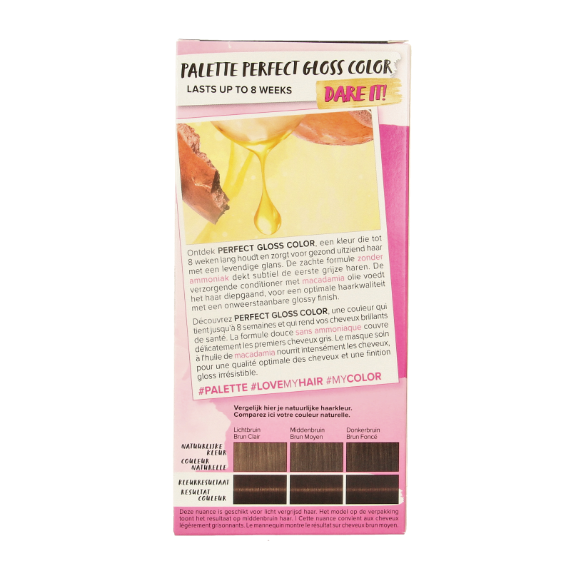 Poly Palette Haarverf 365 pure chocolade  1 Set