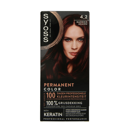 Syoss Color baseline 4-2 mahogany brown 1.00 Set