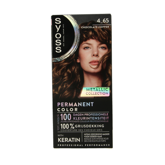 Syoss Metallics 4-65 chocolate copper 1.00 Set