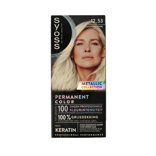 Syoss Metallics 12-53 platinum pearl 1.00 Set