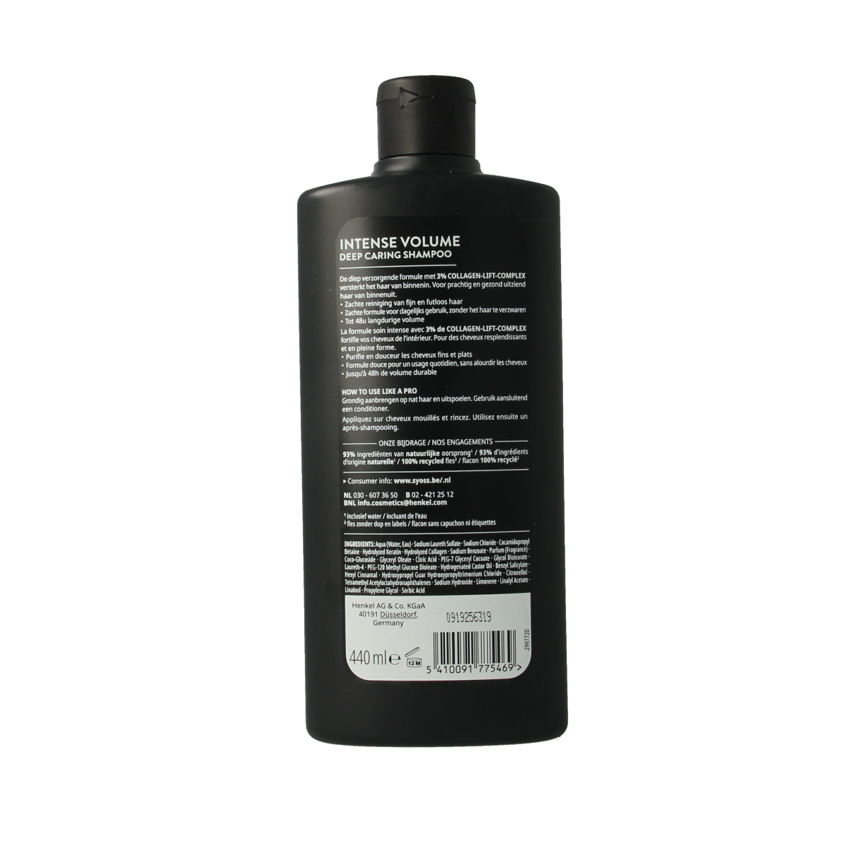 Syoss Shampoo volume 440.00 Milliliter