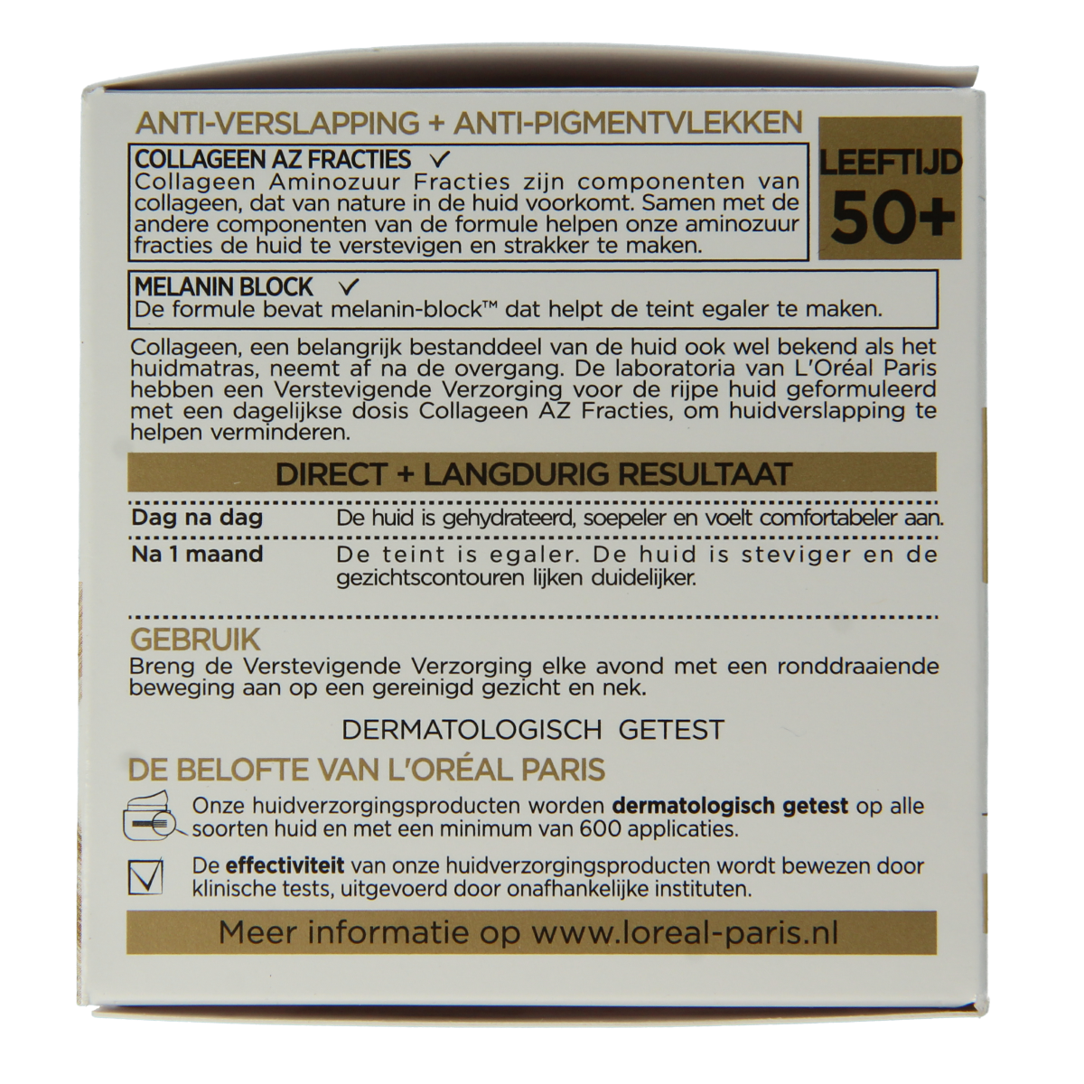 L'Oreal Paris Age perfect nachtcreme pot 50.00 Milliliter