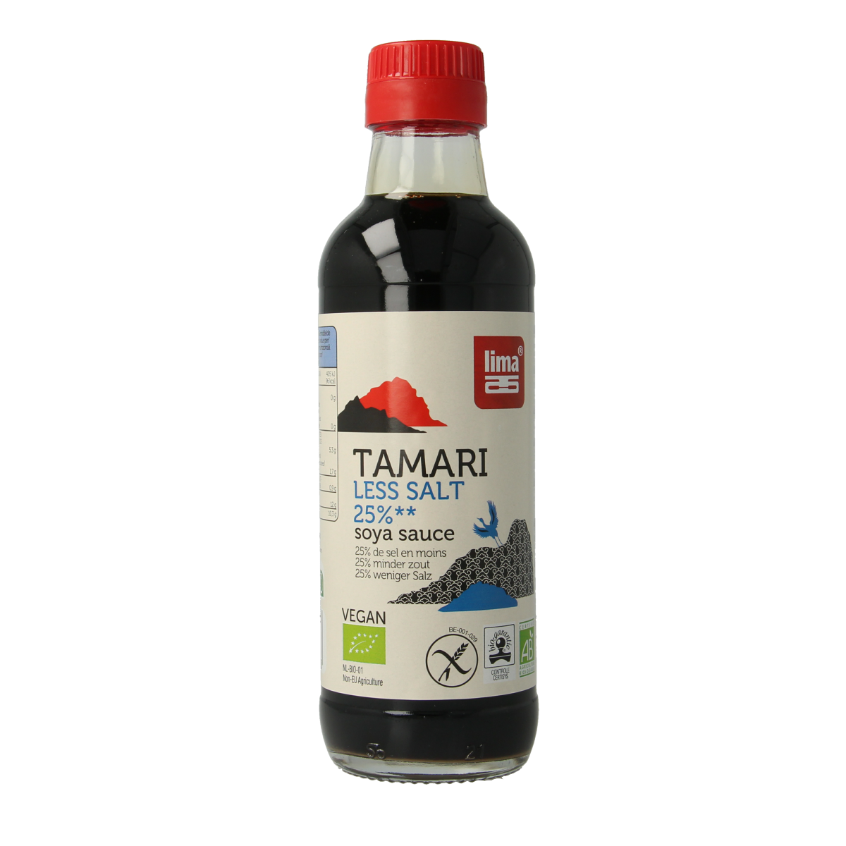 Lima Tamari 25% minder zout bio 250.00 Milliliter