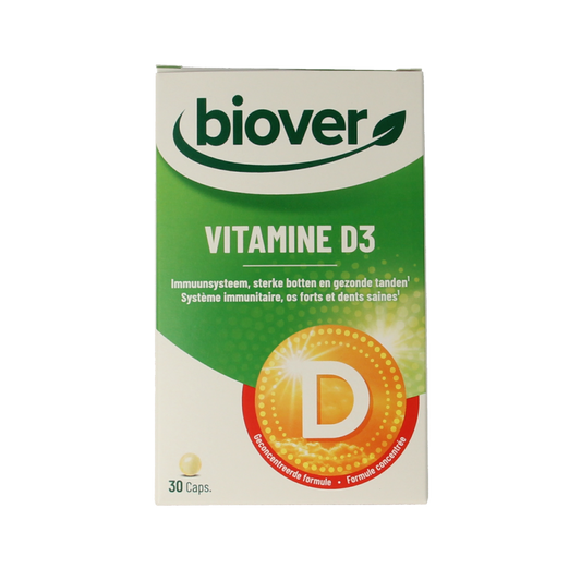 Biover Vitamine D3 30 Capsules