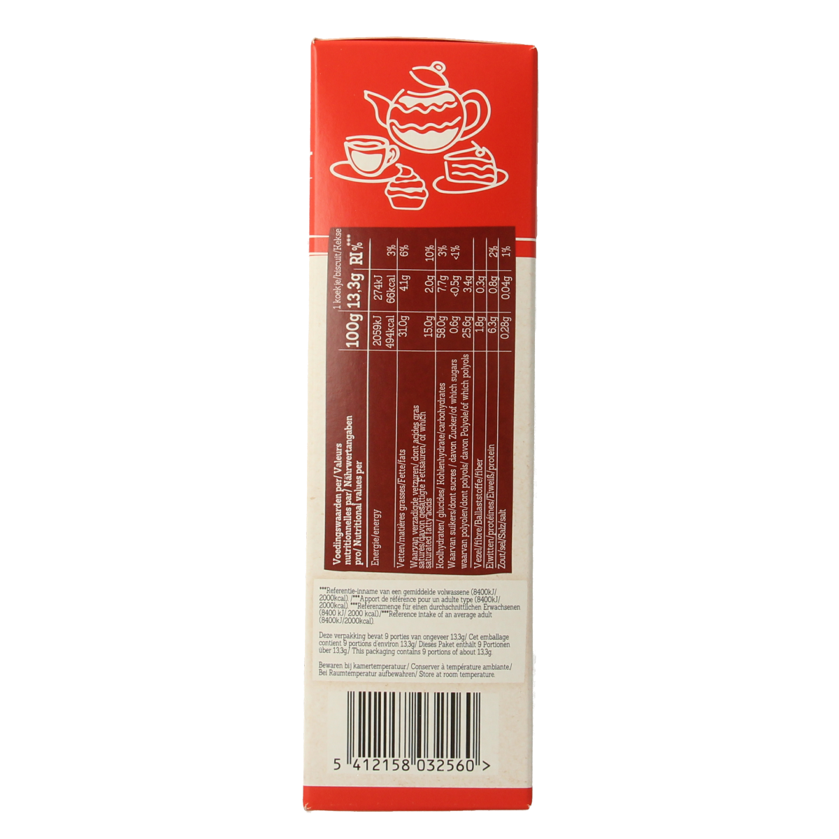 Damhert Sprits chocolade 120.00 Gram