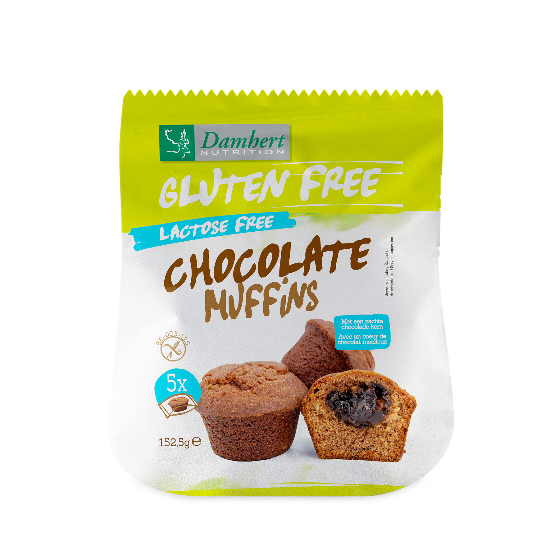 Damhert Muffin chocolade mini 152 Gram