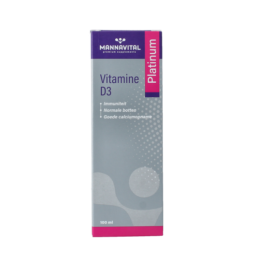 Mannavital Vitamine D3 platinum 100.00 Milliliter