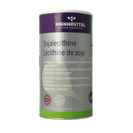 Mannavital Soja lecithine granulaat 500.00 Gram