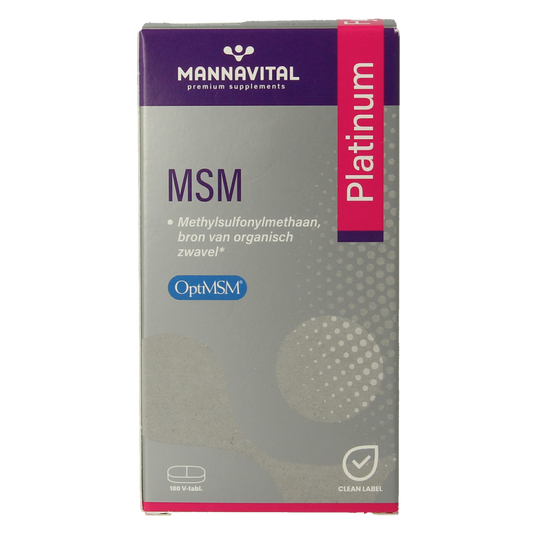 Mannavital MSM Platinum 180.00 Tabletten